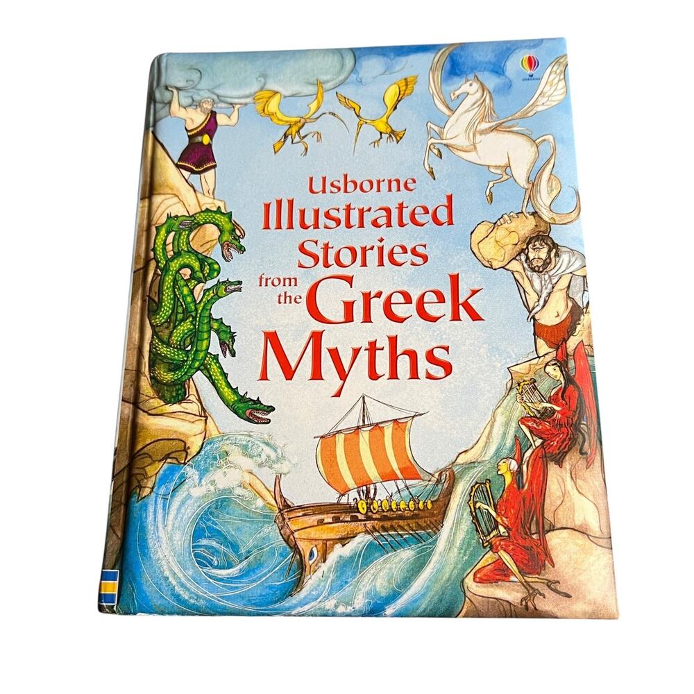 Usborne Illustrated Stories from the Greek Myths Hardcover Childrens‎ Book